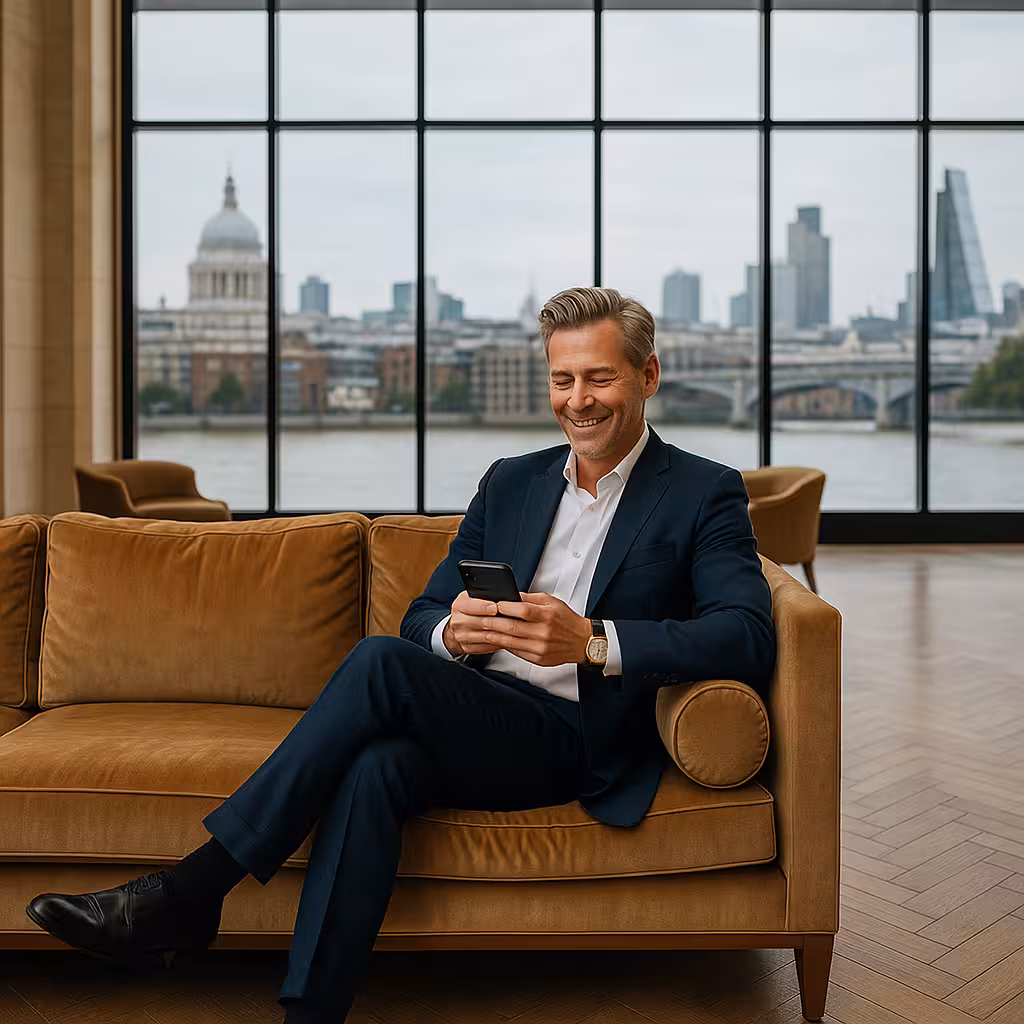 sugar daddy whit phone seeking and smile